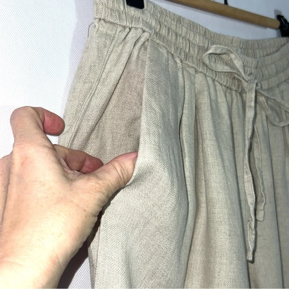 J. Crew Woman's Sz‎ 0 Linen Drawstring Pants